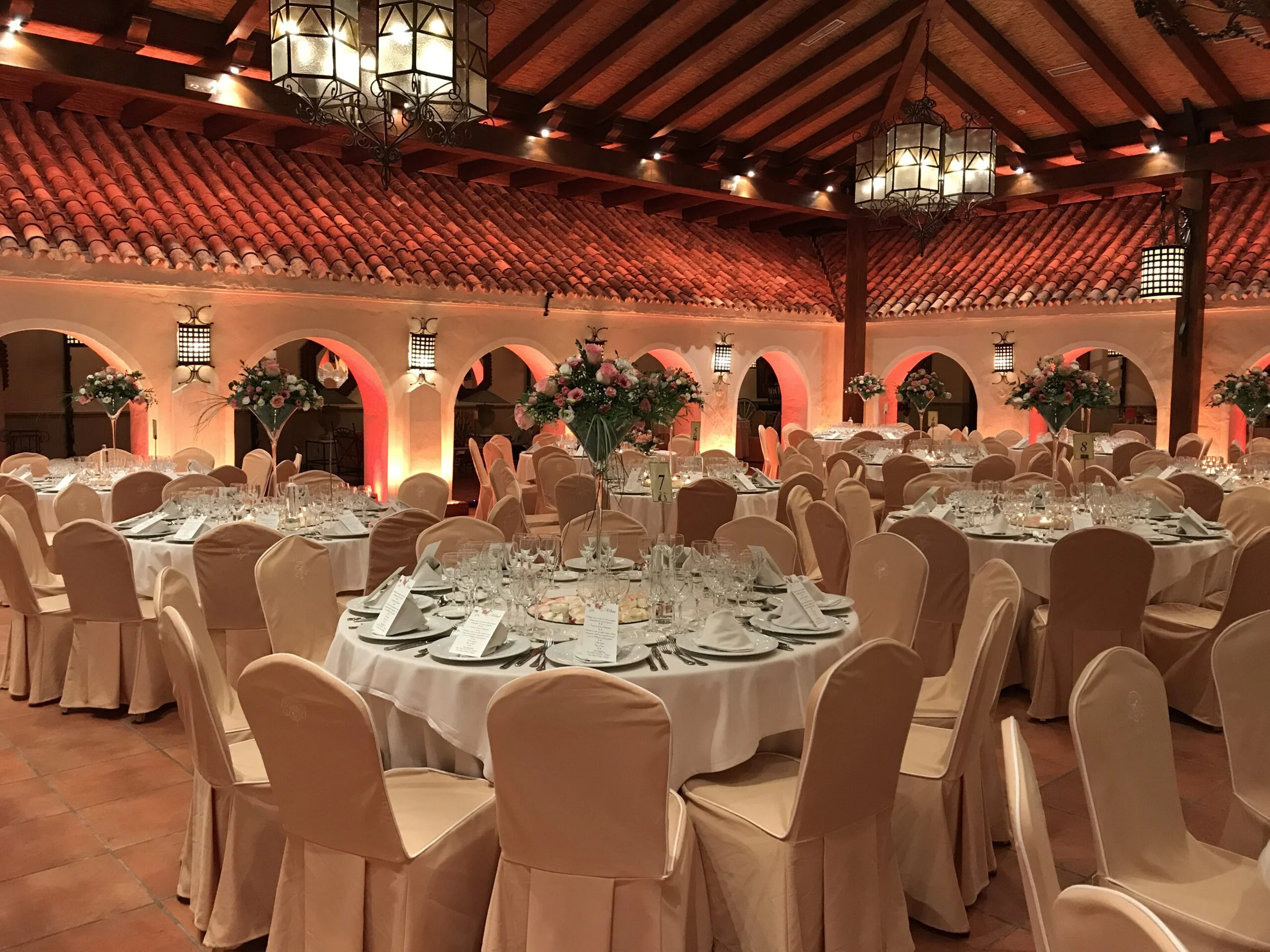 montaje de mesa eventos Marbella